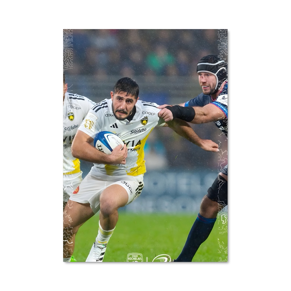 Poster Rochelle Rugby
